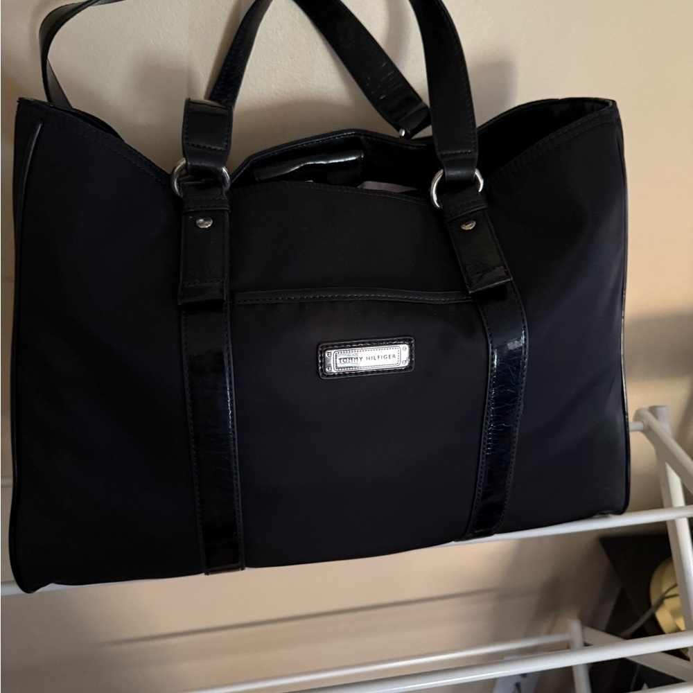 Tommy Hilfiger Black Duffel Bag